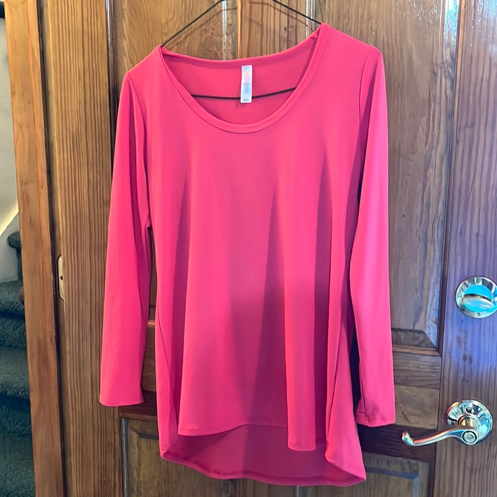 LuLaRoe Coral Long Sleeve Top Size xxs
